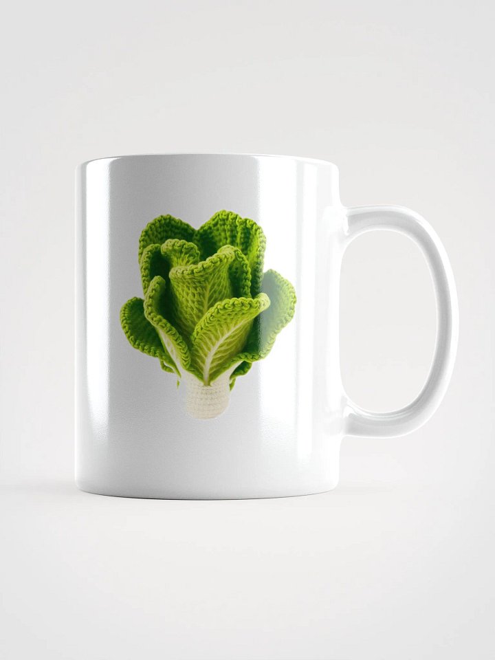 CozyAvocado White Glossy Lettuce Mug #2 product image (1)