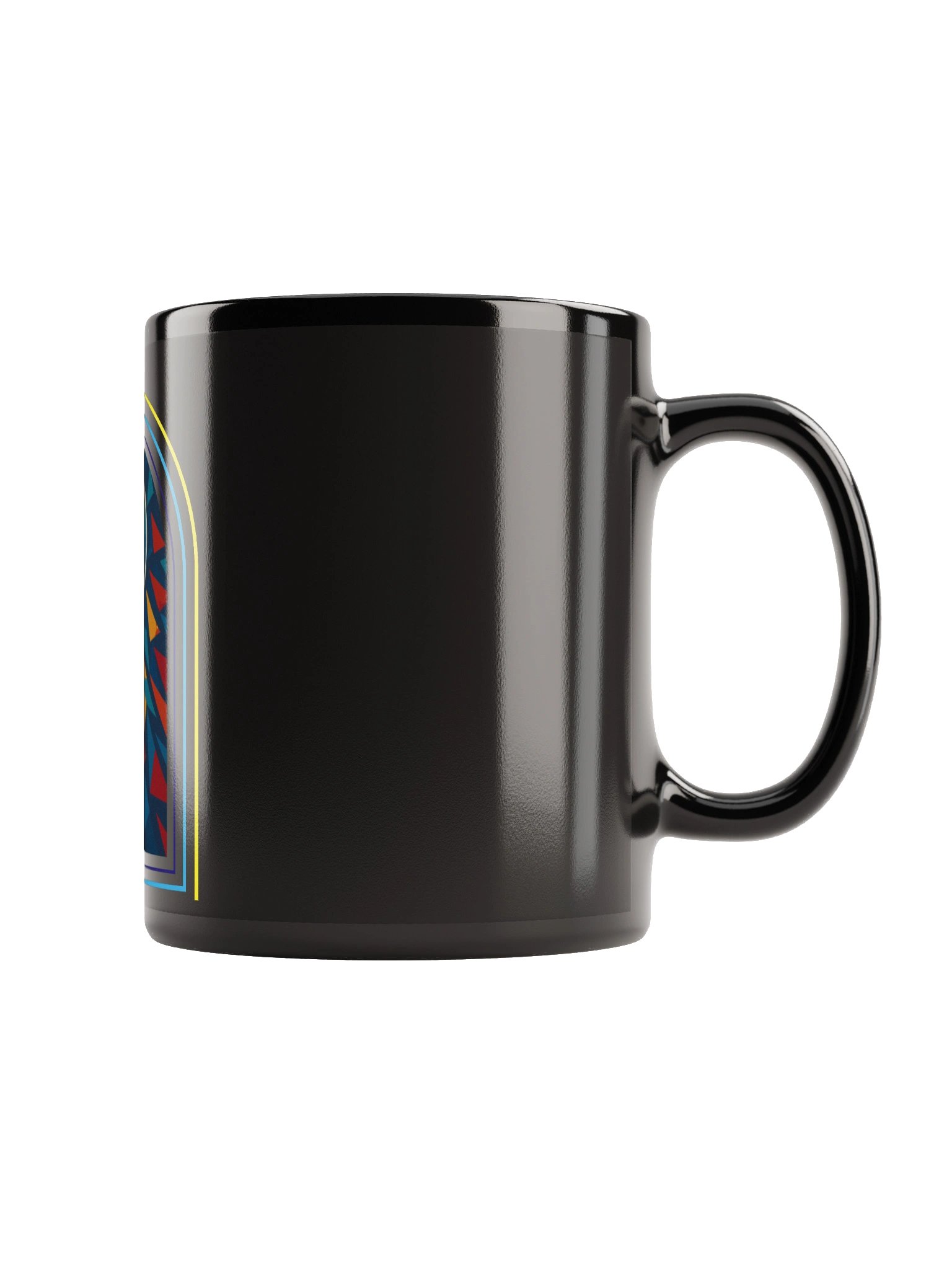 Stained Glass Mug (Black) product image (2)