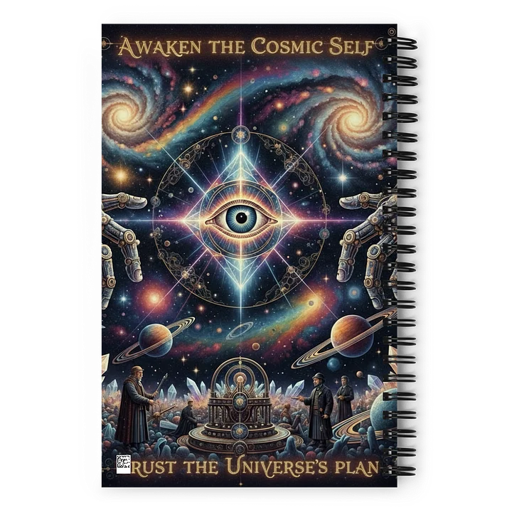 Cosmic Awakening -Spiral Notebook product image (2)