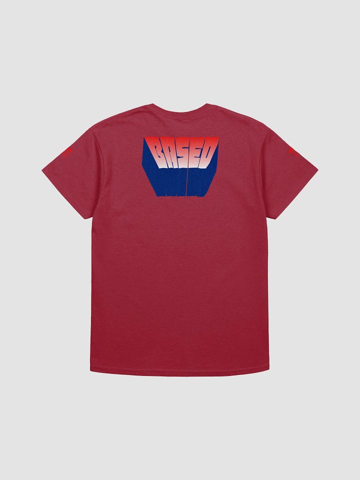 BASED American Flag Mugshot + Bold Letters ~T-shirt 2~ product image (2)