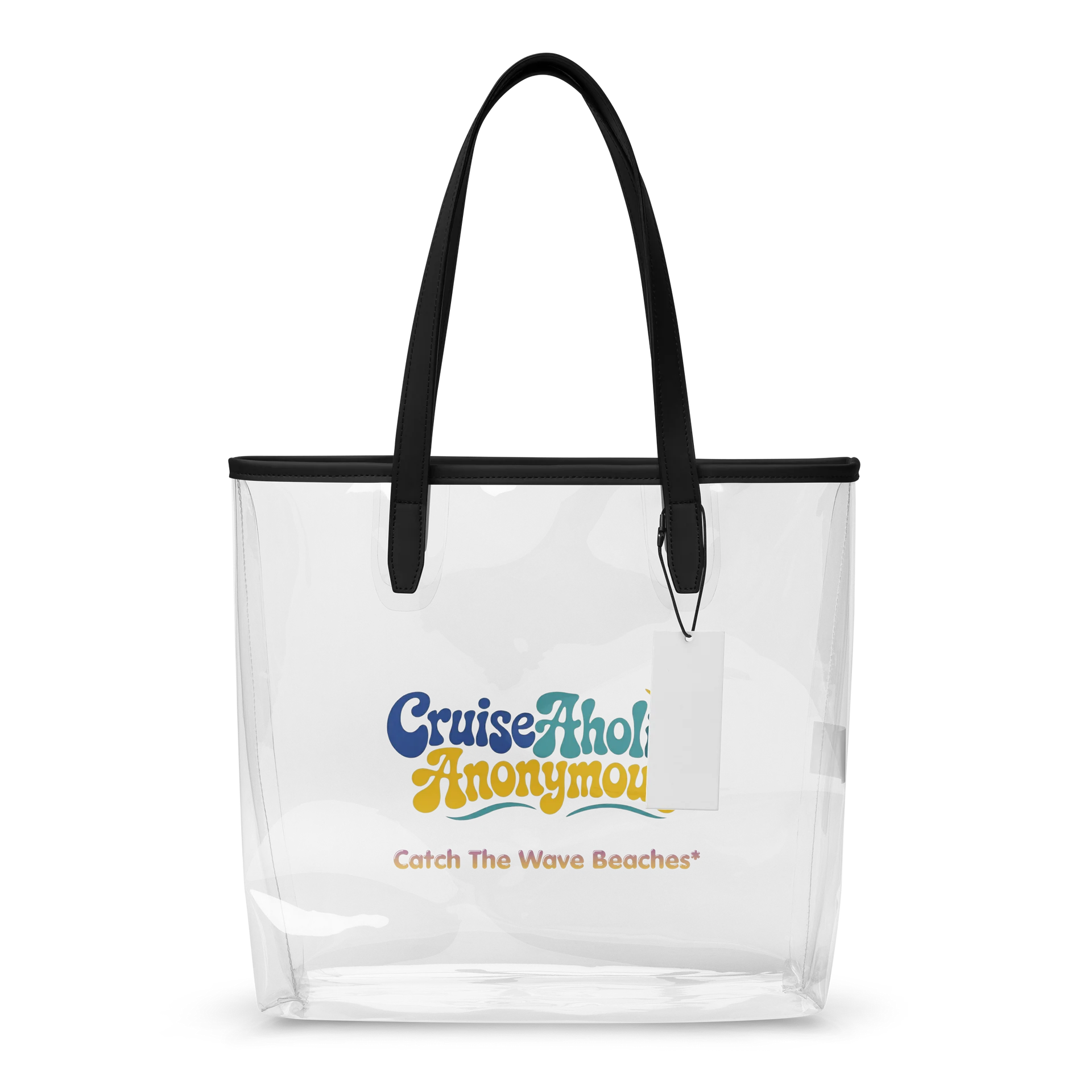 Catch The Wave Beaches* Clear Tote product image (1)