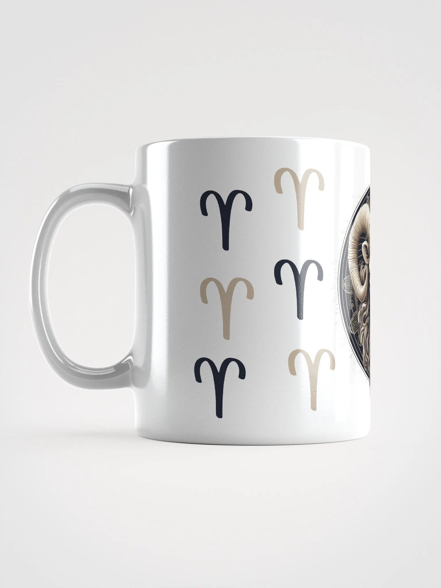 Aries Zodiac Ram's Head Mug product image (6)