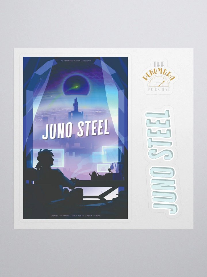 Juno Steel Sticker Sheet product image (1)