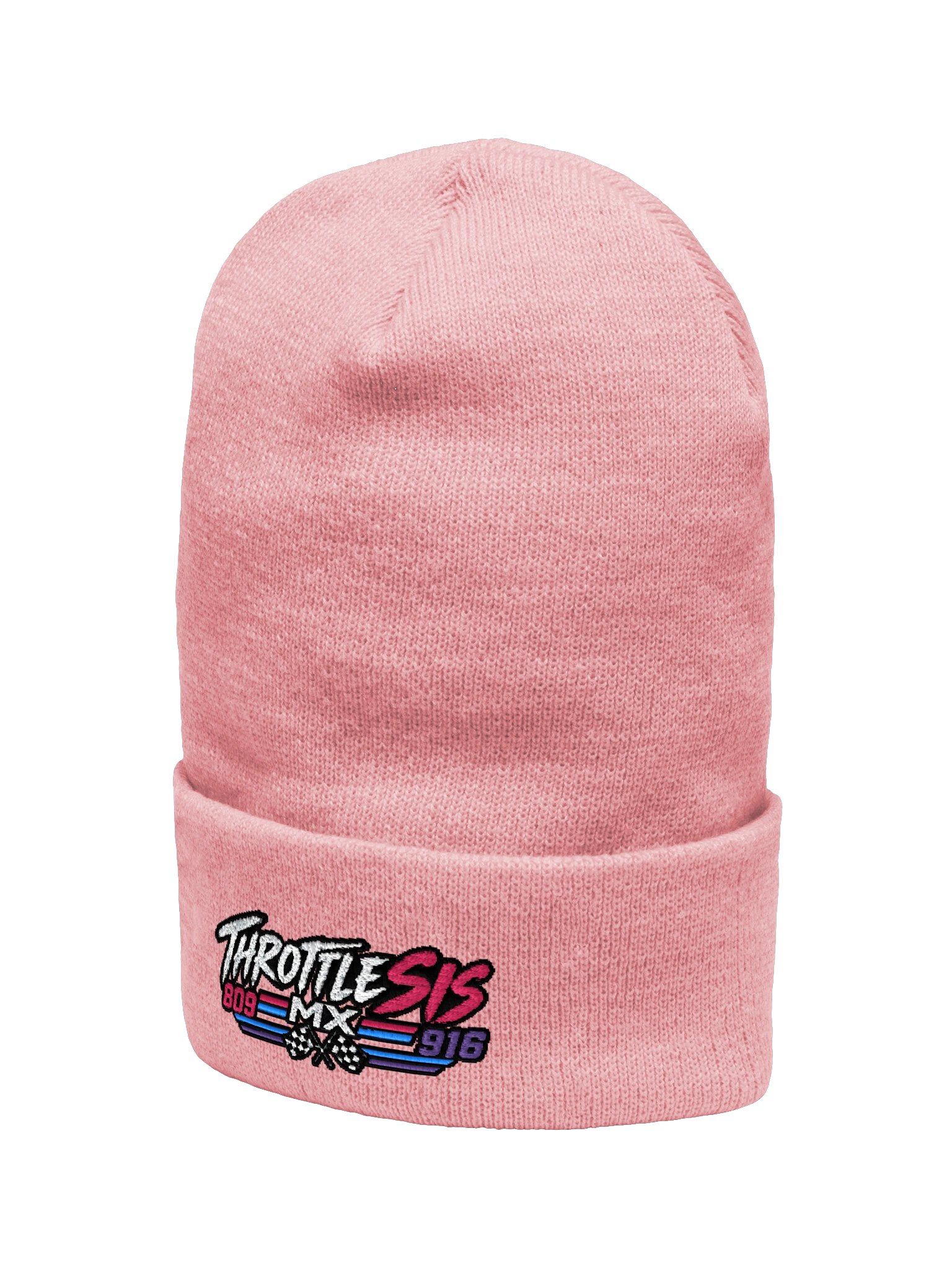 Throttle Sis MX Logo Cuffed Beanie product image (2)
