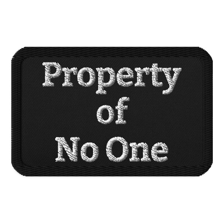 Property of No One Patch product image (1)