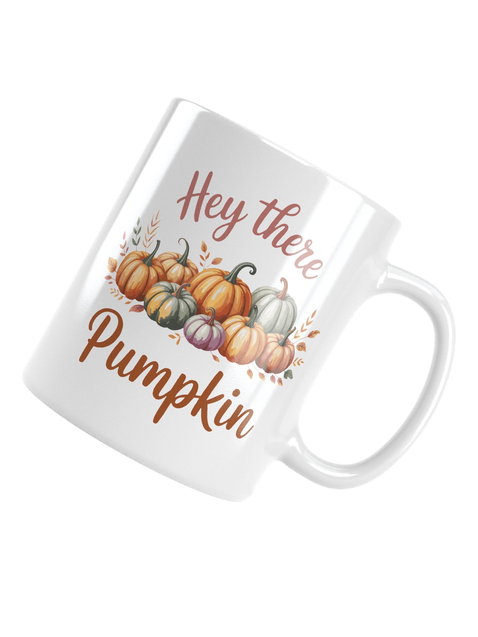 Hey There Pumpkin White Glossy Mug product image (13)