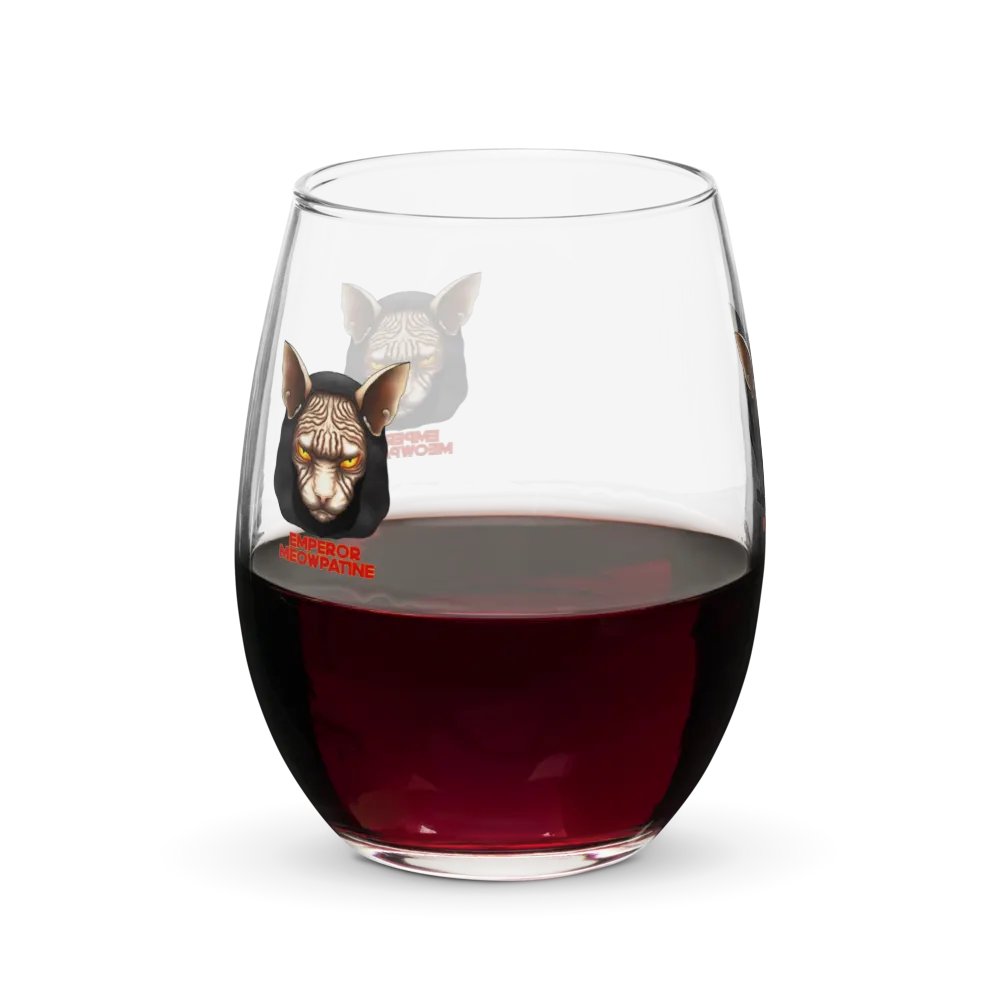 Emperor Meowpatine Wine Glass product image (6)