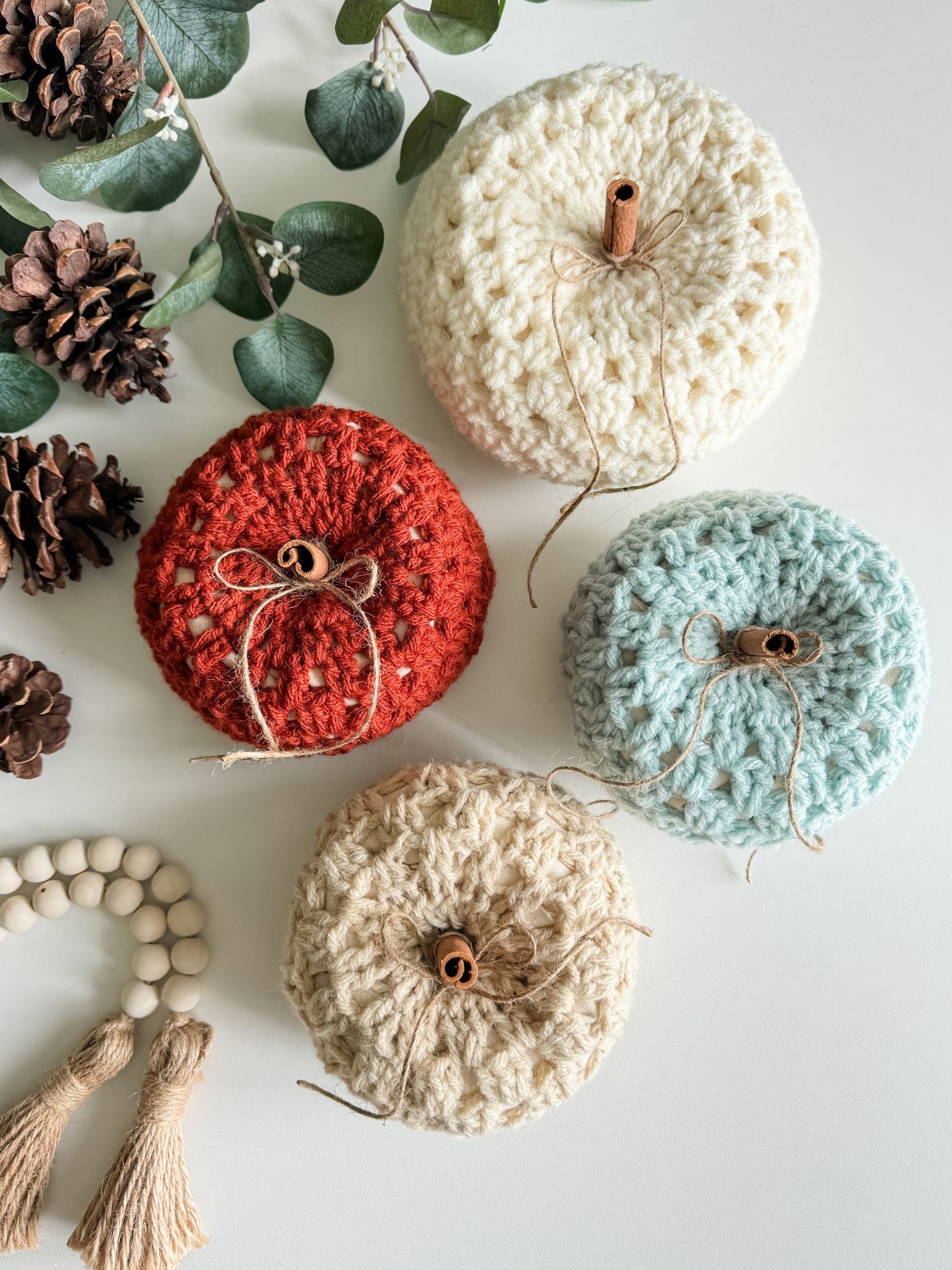 Fall For Granny Pumpkins Crochet Pattern product image (2)
