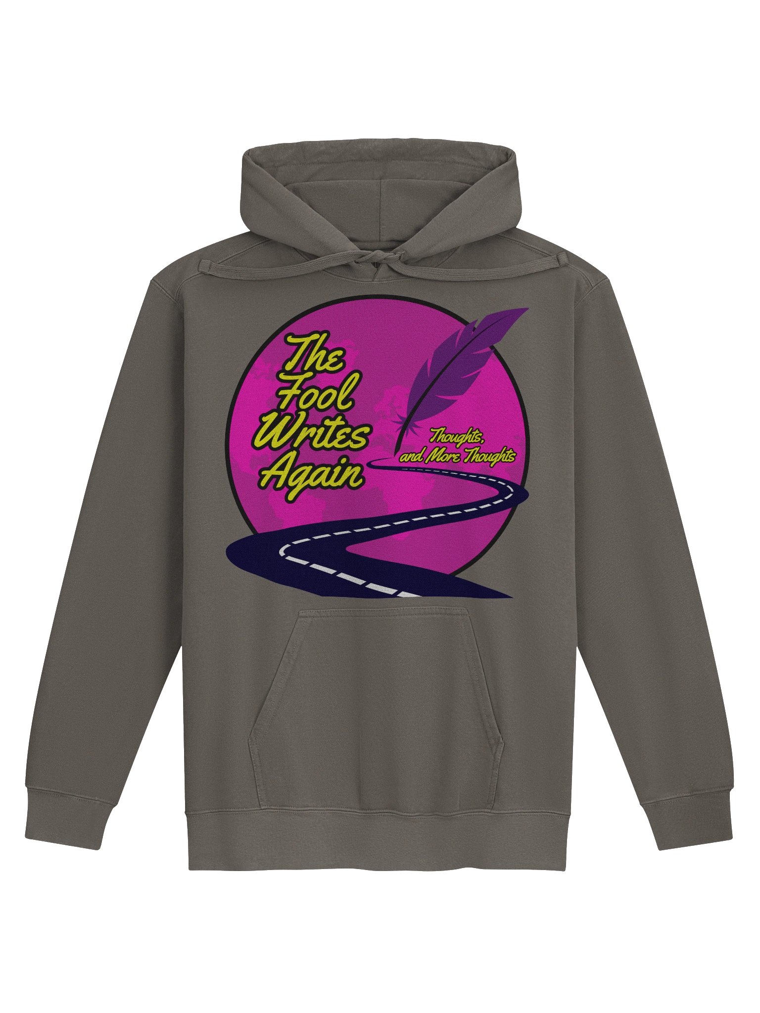 The Fool Writes Again Unisex Hoodie product image (3)
