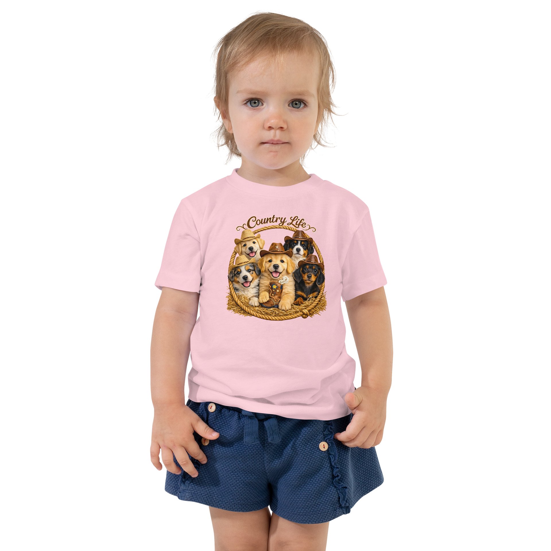 Cowboy Puppies Toddler T-Shirt product image (2)