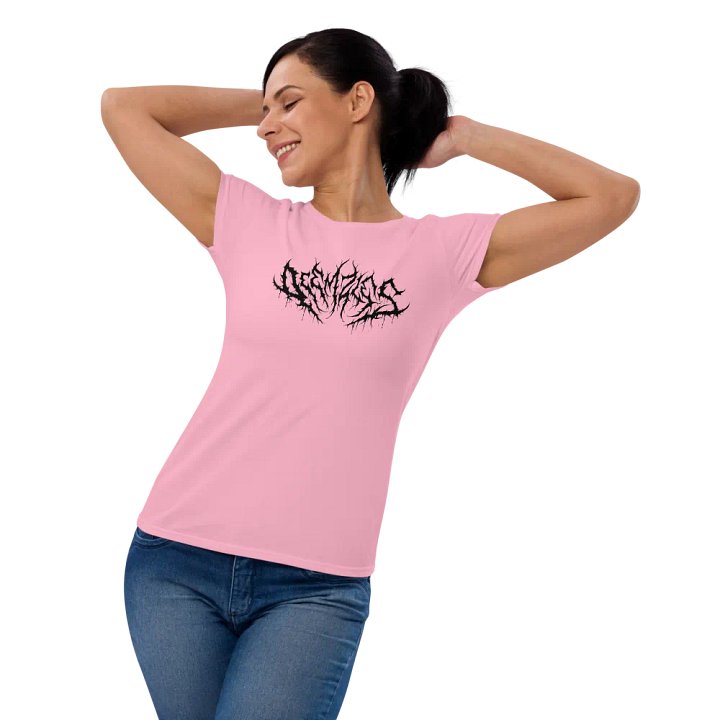 Deemzies - Death Metal logo Women's T-shirt - Black Print product image (2)