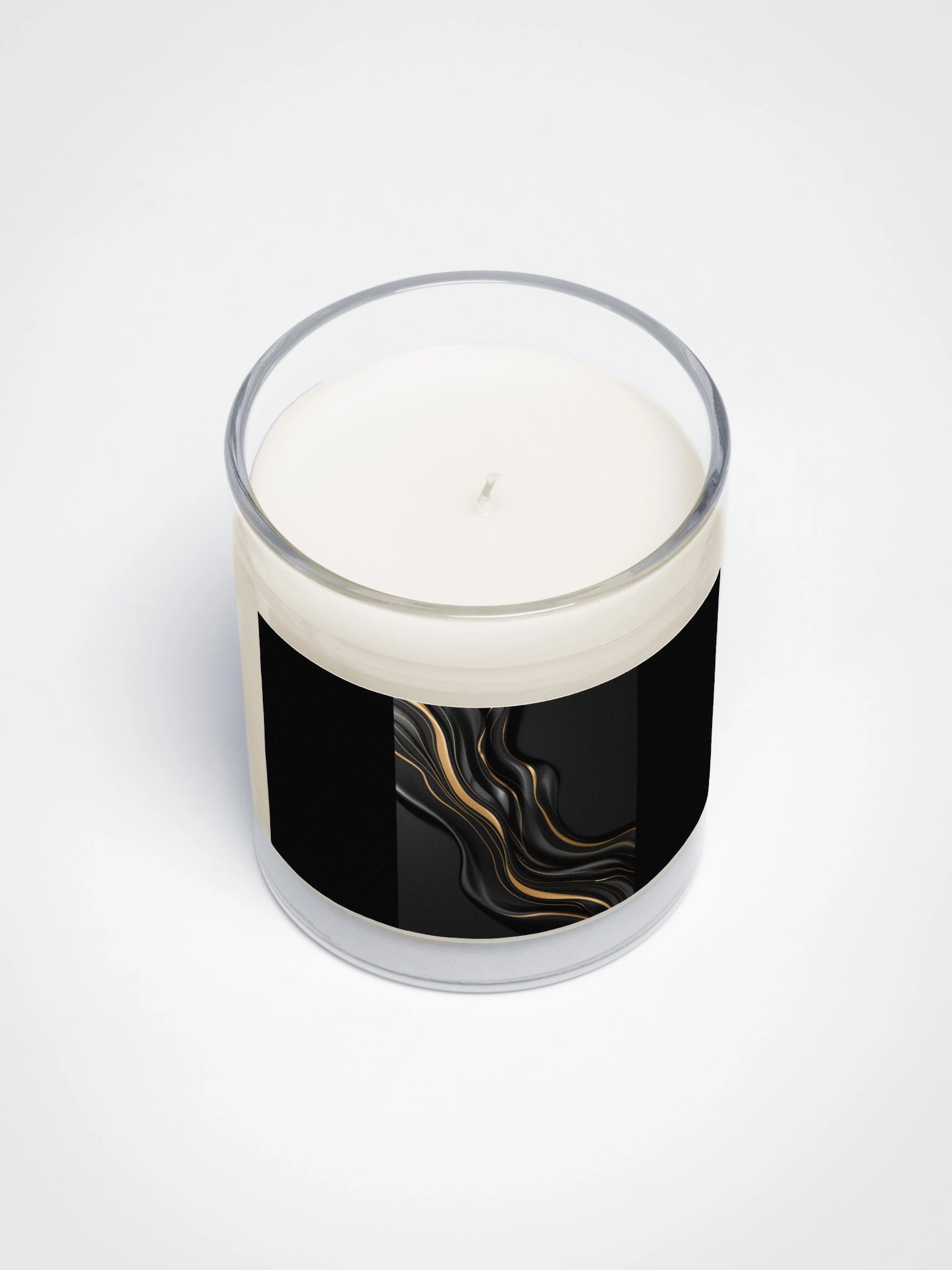 Midnight Gold Flow Scented Candle – Luxury Black & Gold Decorative Candle for Home & Office product image (3)