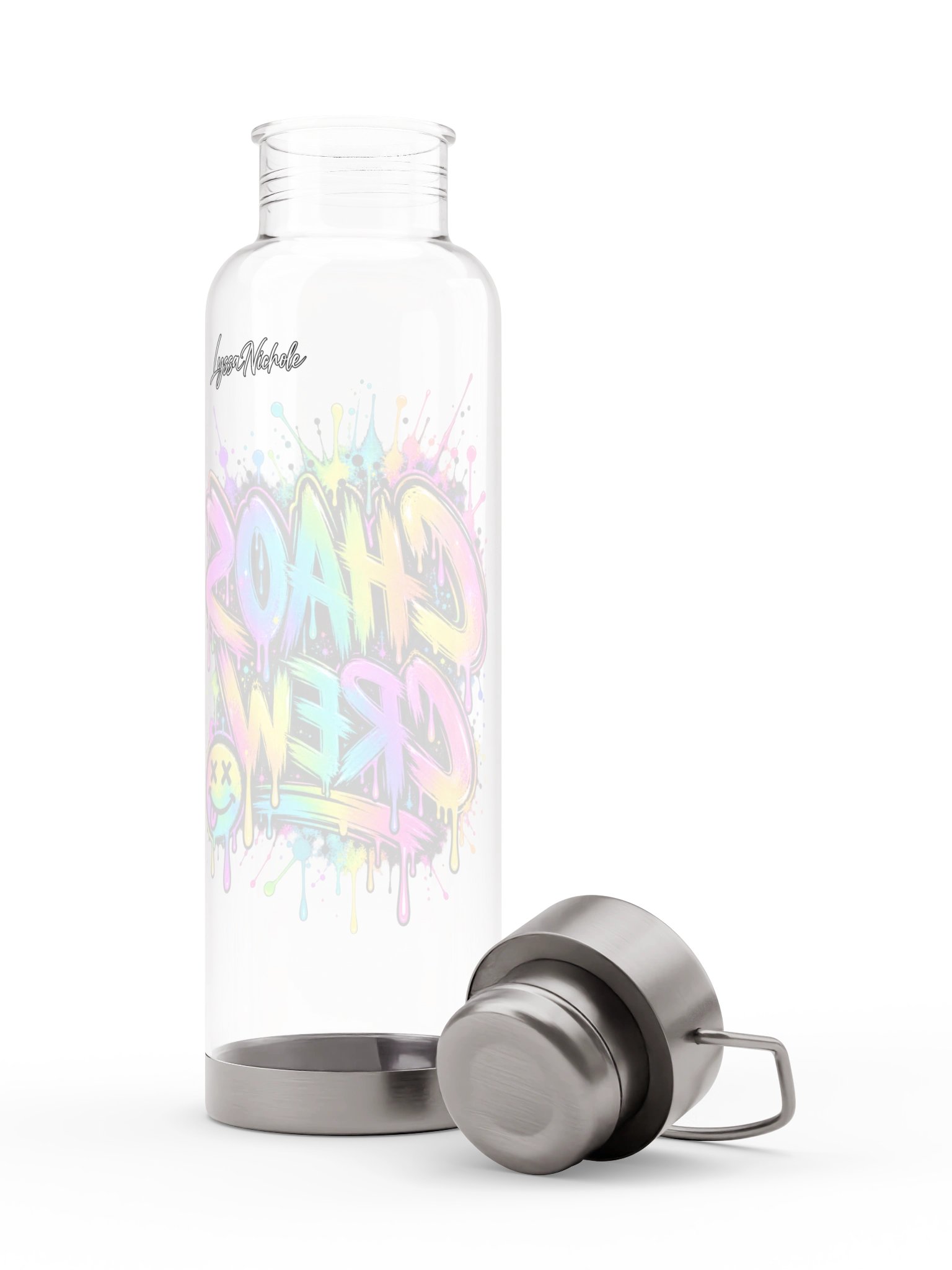 Chaos Crew Rainbow Graffiti Water Bottle product image (10)