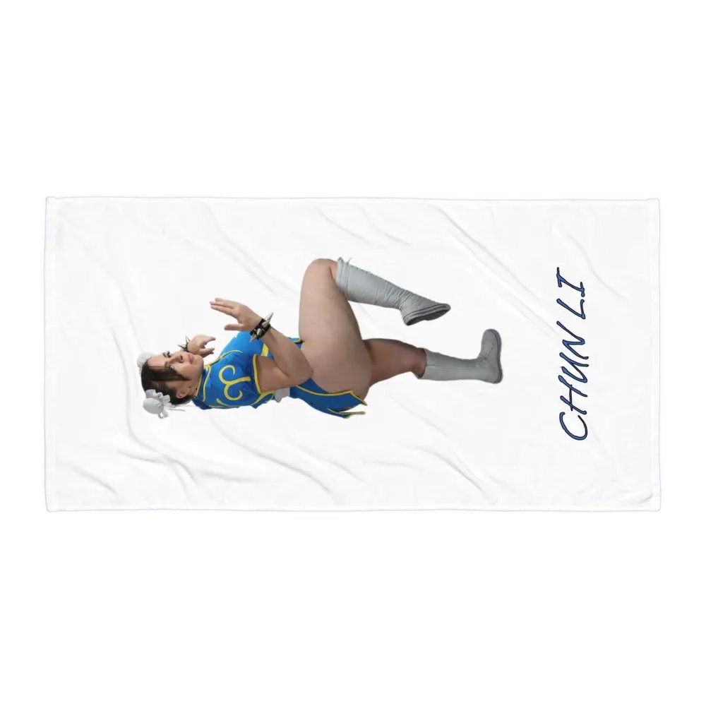Chun Li Towel product image (1)
