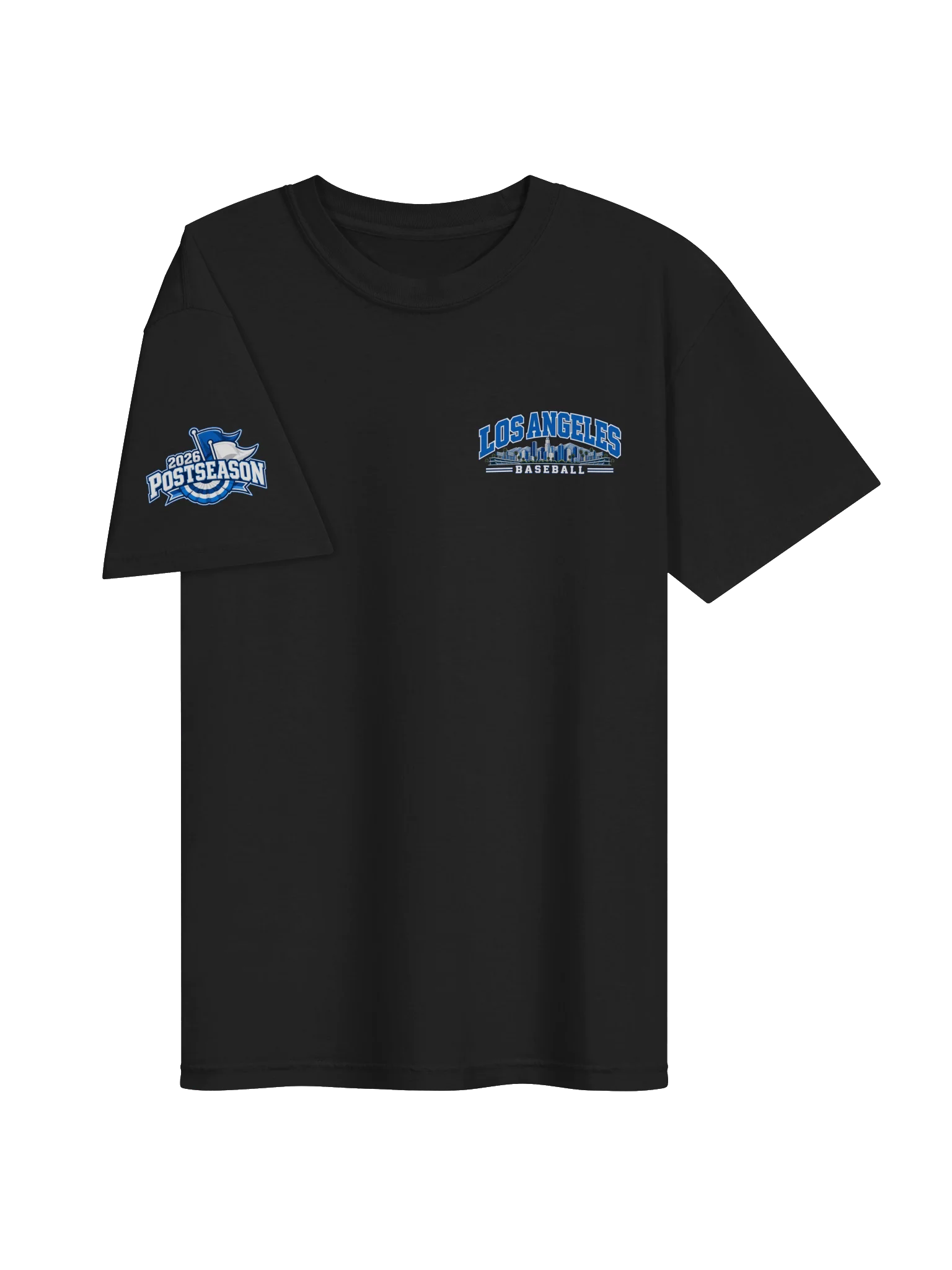 Los Angeles Baseball 2026 "Postseason" Animated Player Back Print T-Shirt product image (3)
