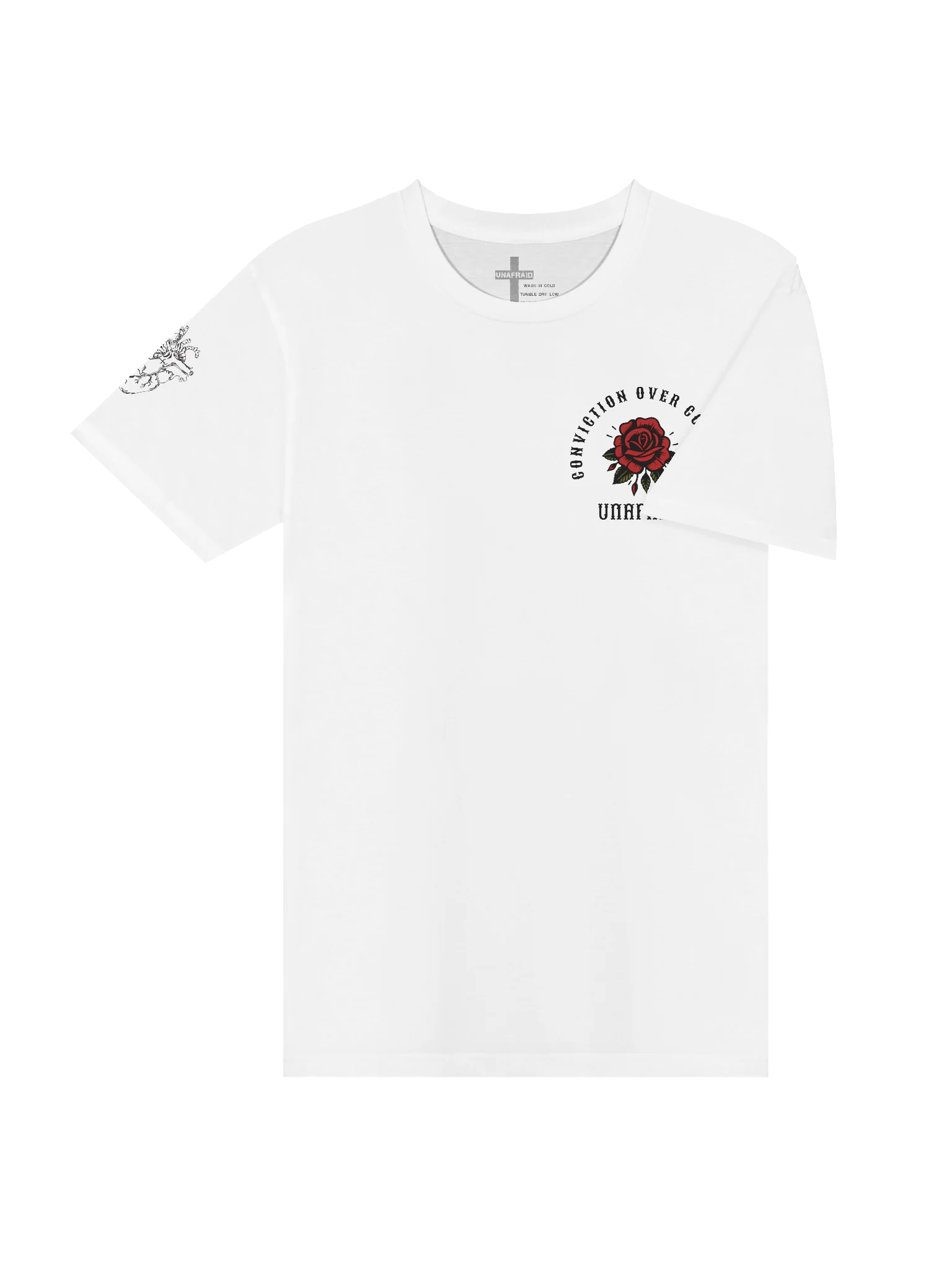 Conviction Over Comfort Premium Heavyweight T-Shirt product image (6)