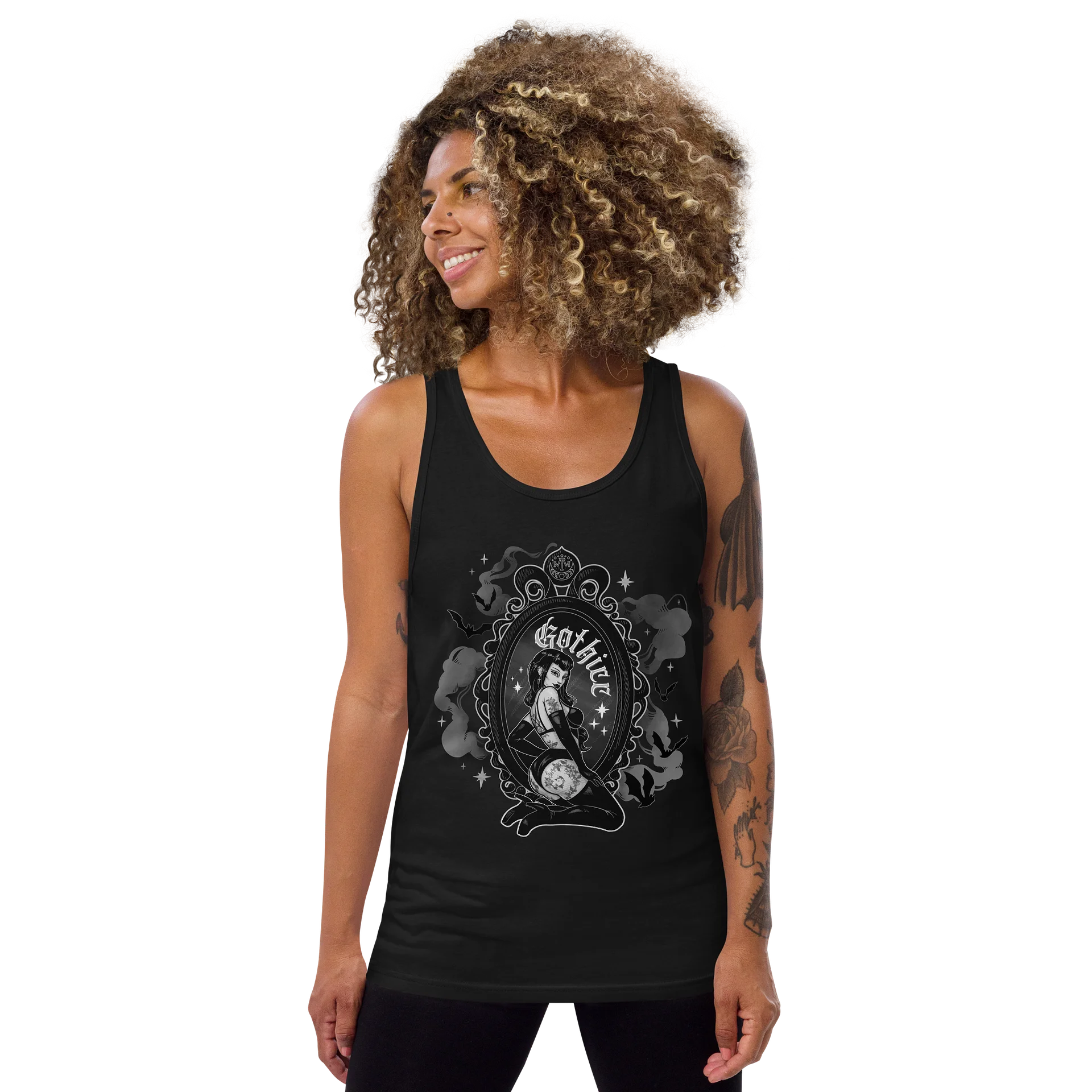 𝖌𝖔𝖙𝖍𝖎𝖈𝖈 jersey tank product image (2)