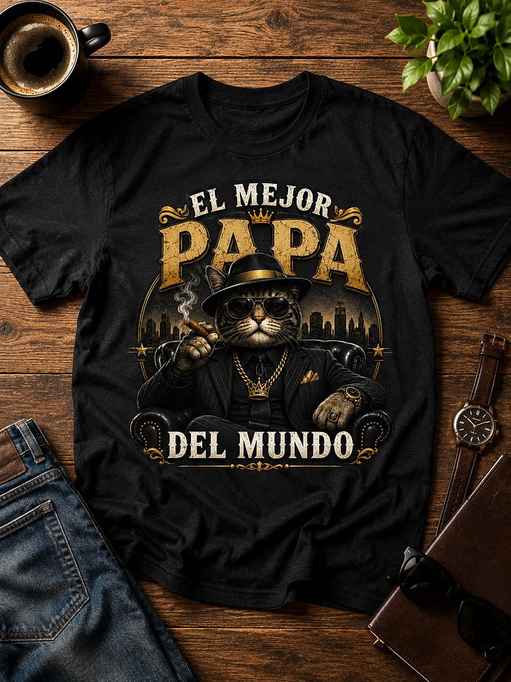 El Mejor Papa del Mundo - Camisa - T-Shirt Dia del Padre product image (1)
