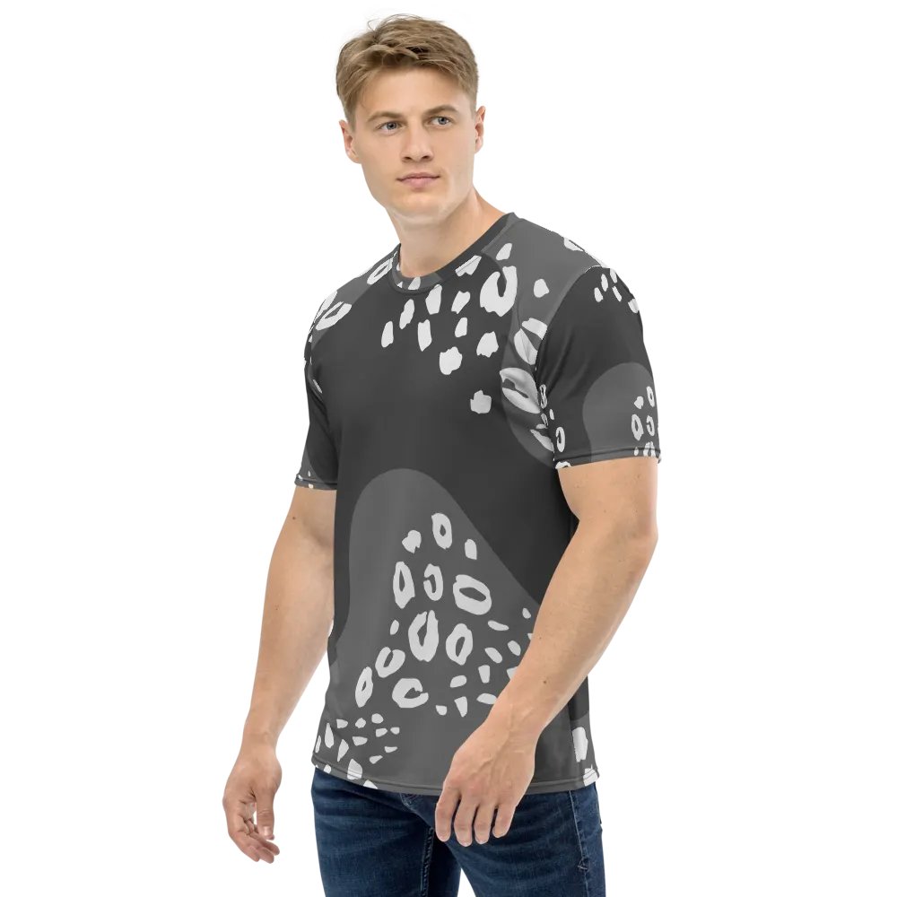 Wild Grey Leopard All-Over Tee product image (3)