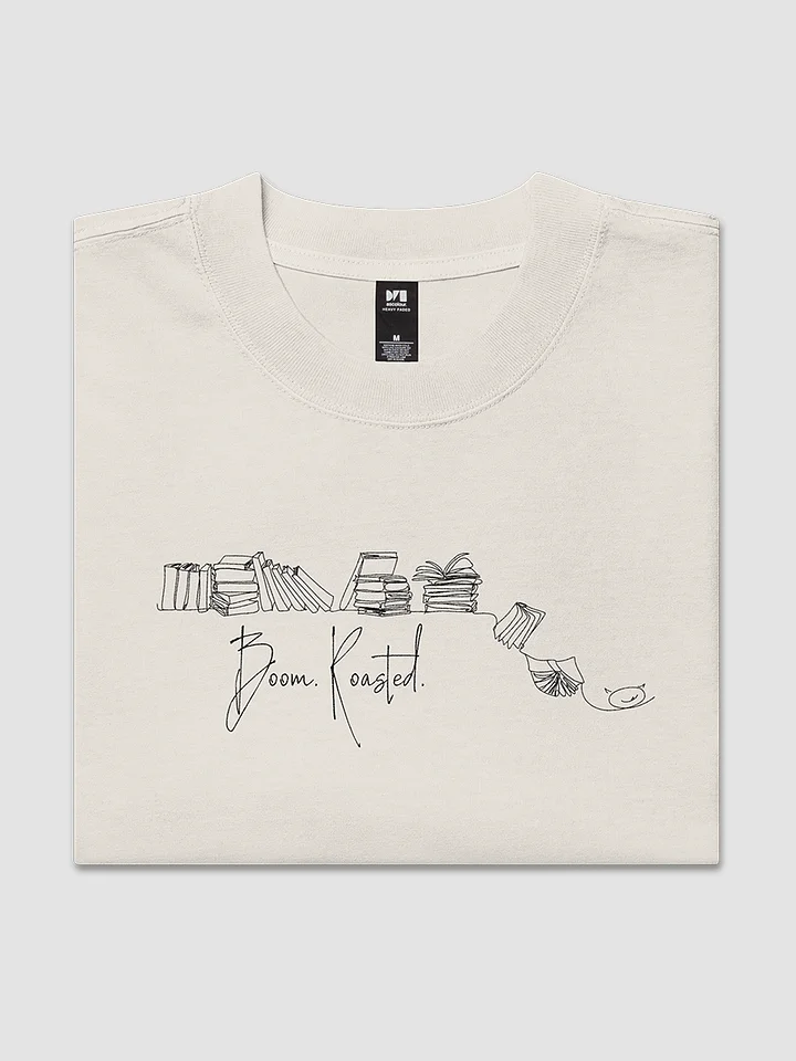 Bookshelf Roast Oversized Faded Tee product image (1)