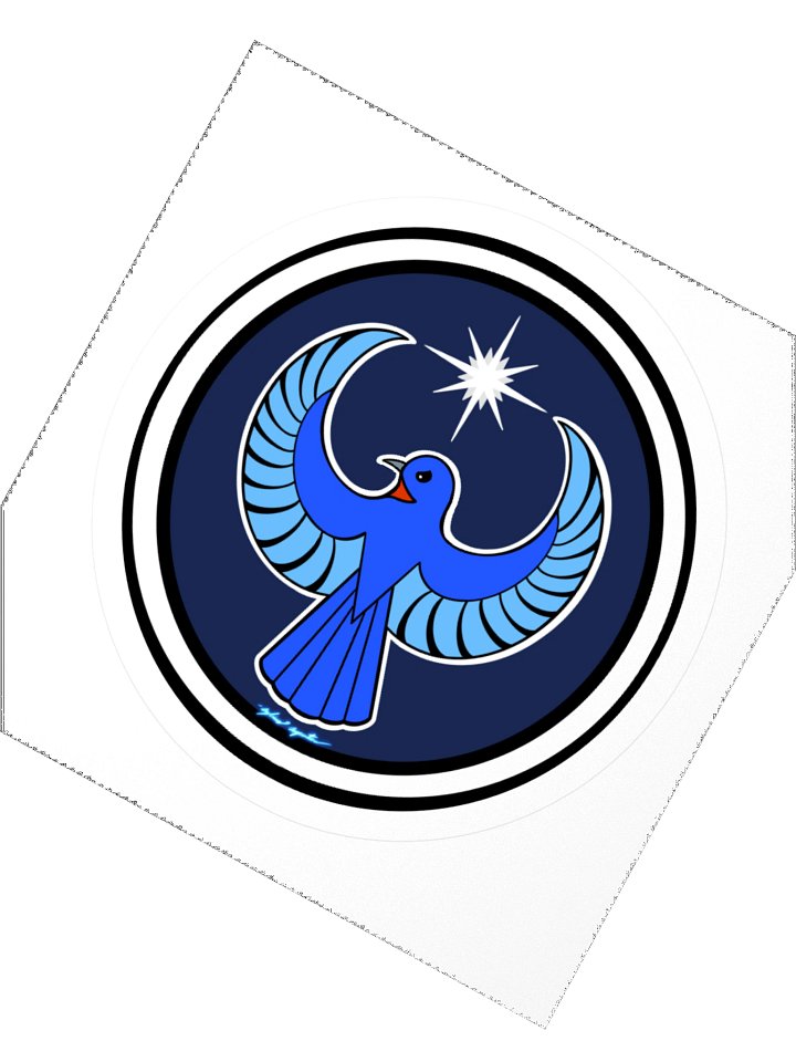Eastern Bluebird- Resistance. MO, NY. (sticker) product image (2)