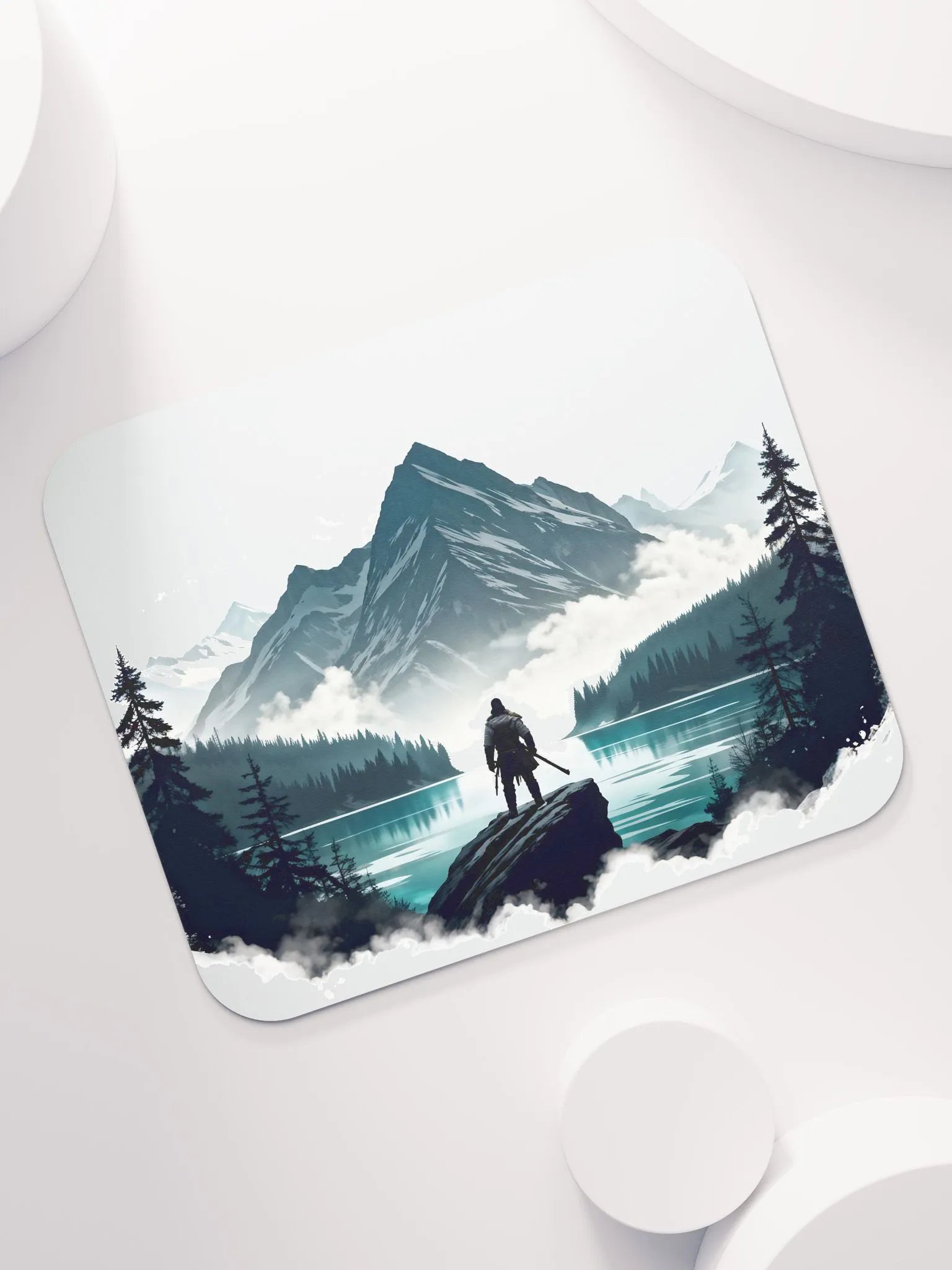 Classic Mouse Pad - Mountain View product image (2)