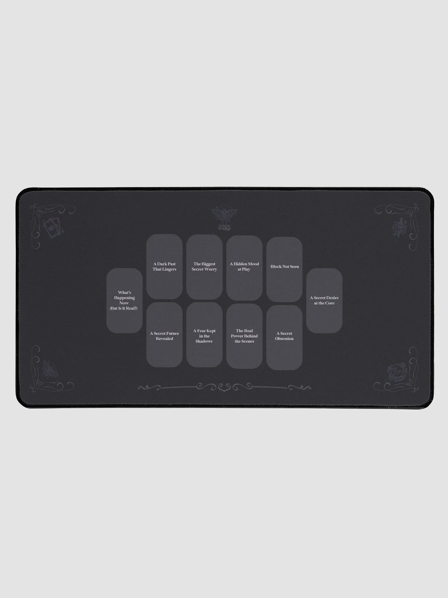 The Real Tea Tarot Spread Mat – 10-Card Placement product image (2)