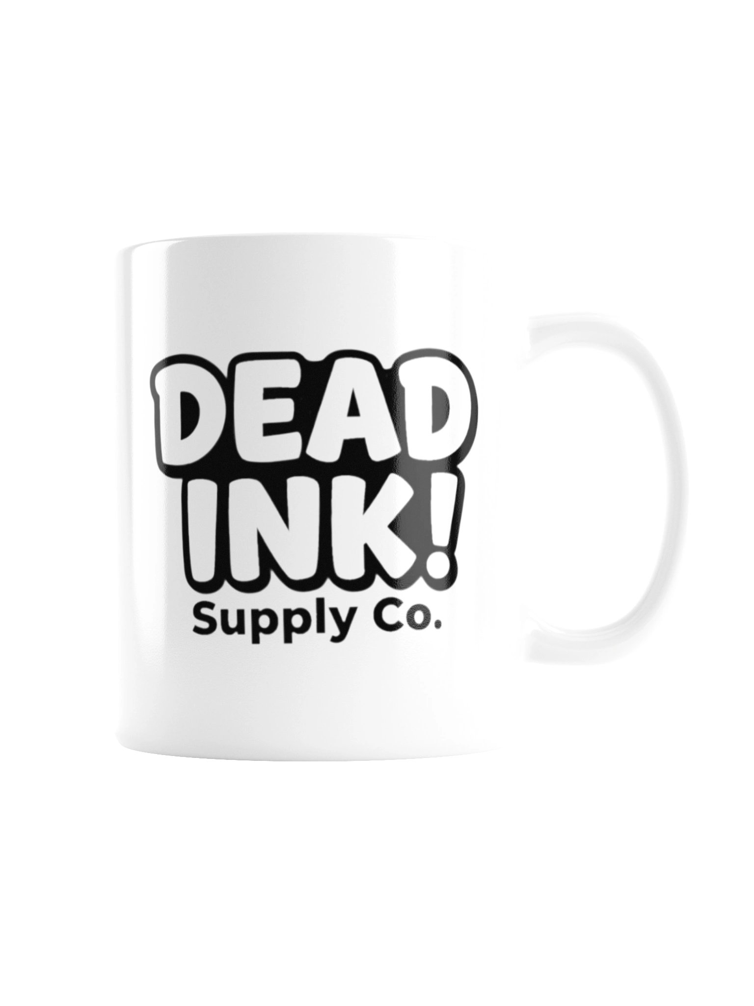 Dead Ink White Cat Mug product image (2)