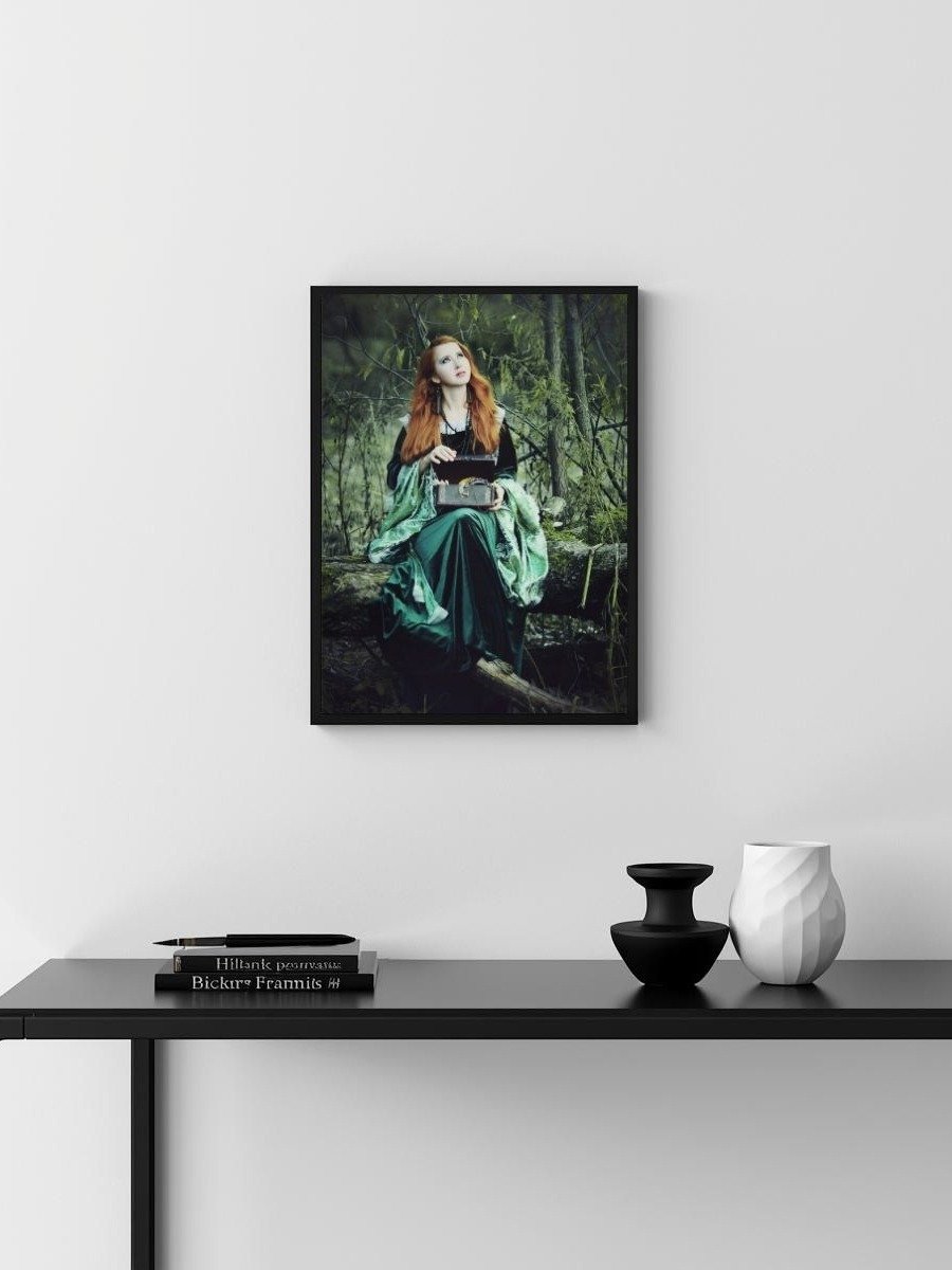 Redhead Forest Treasure Chest – Glossy 8x10 Metal Print product image (3)