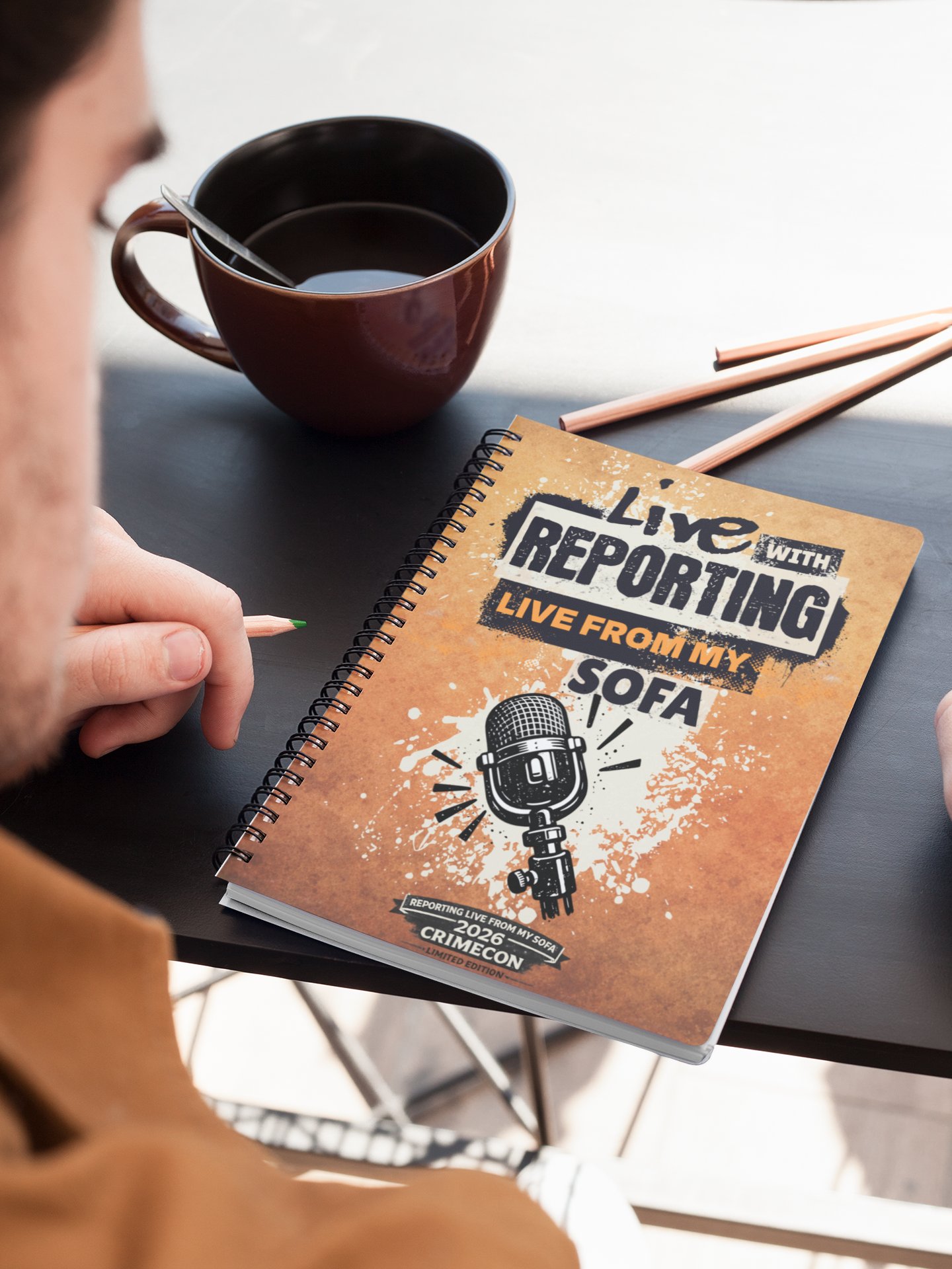 CrimeCon 2026 Sofa Squad Notes Journal product image (5)