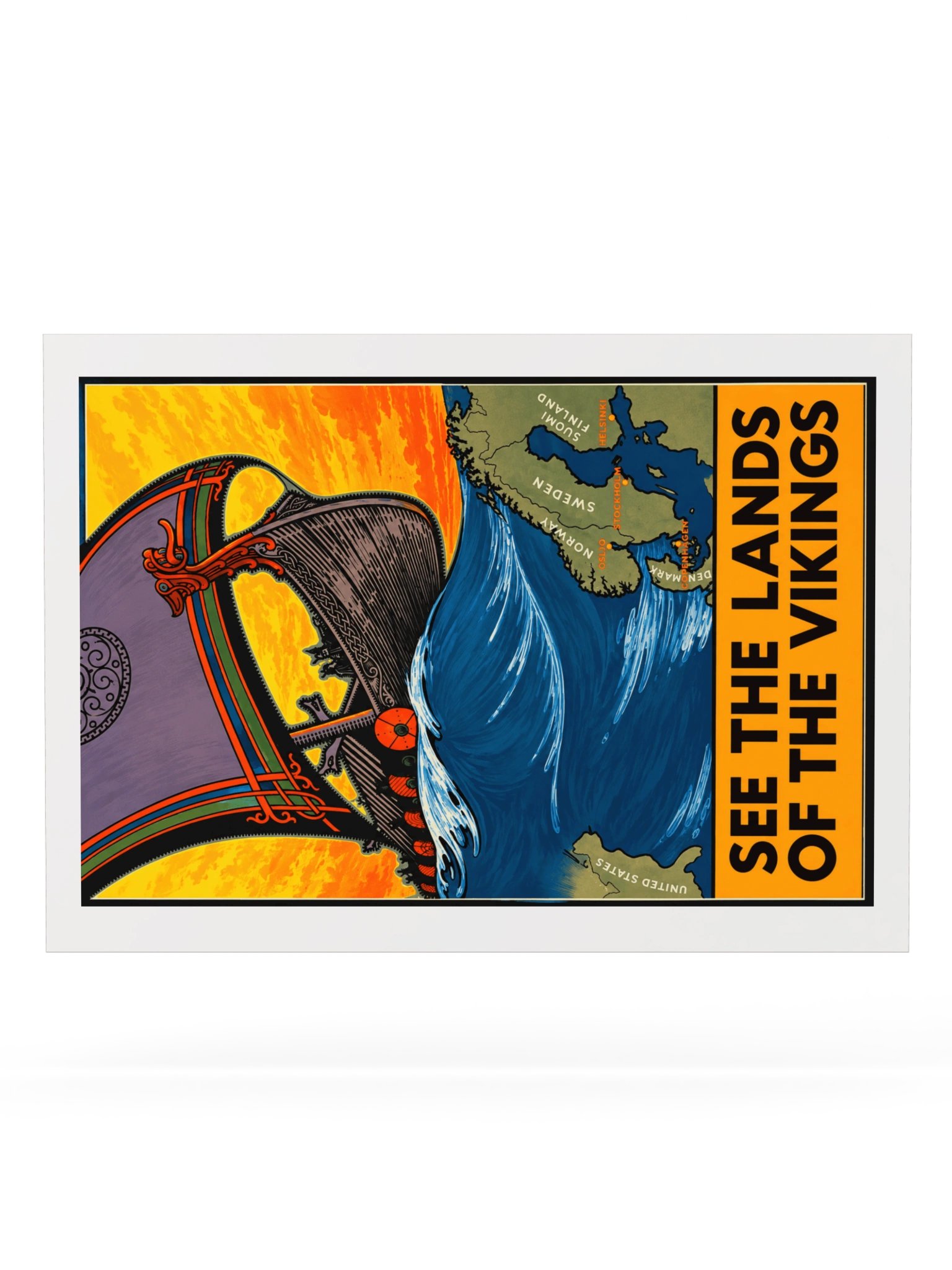 See the Lands of the Vikings Poster product image (44)