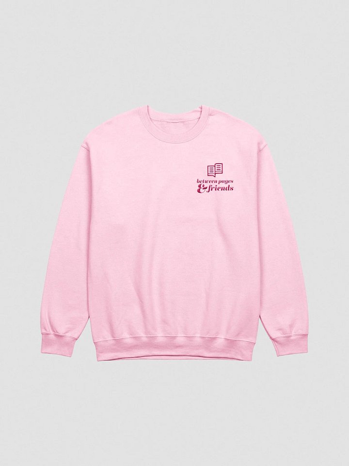 Pink Embroidered Logo Crewneck product image (2)