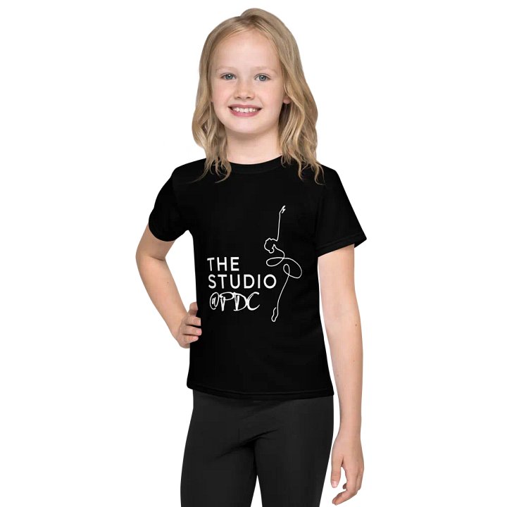 Kids T-Shirt | Black with White Logo product image (1)