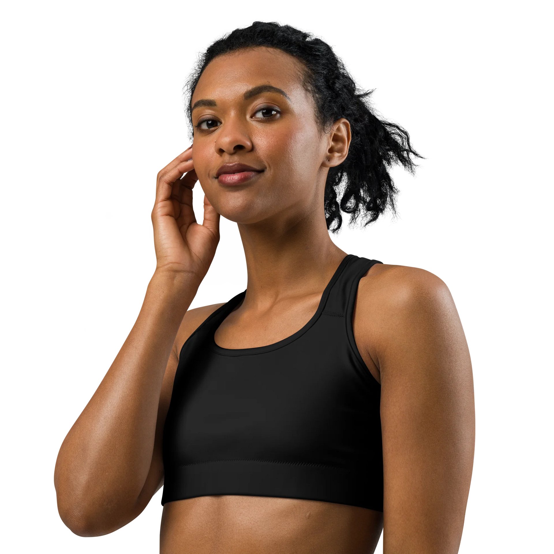 Black BFG Empowerment Sports Bra product image (2)