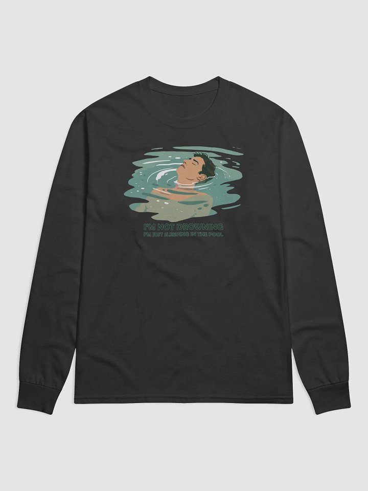 Pool Sleeping - Long Sleeve Tee product image (1)