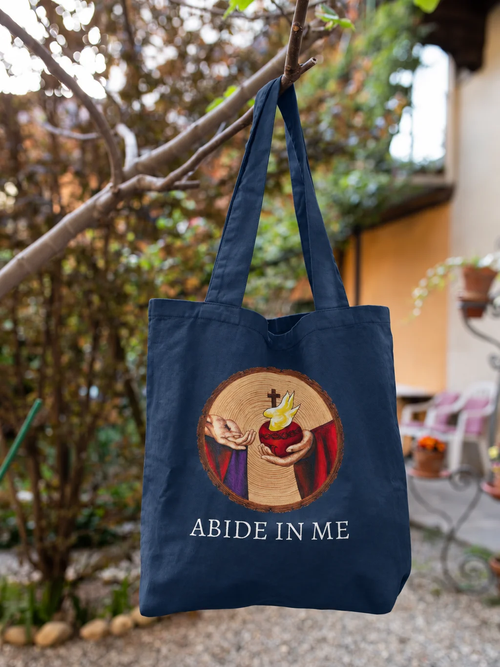 Abide in Me Tote Bag product image (1)