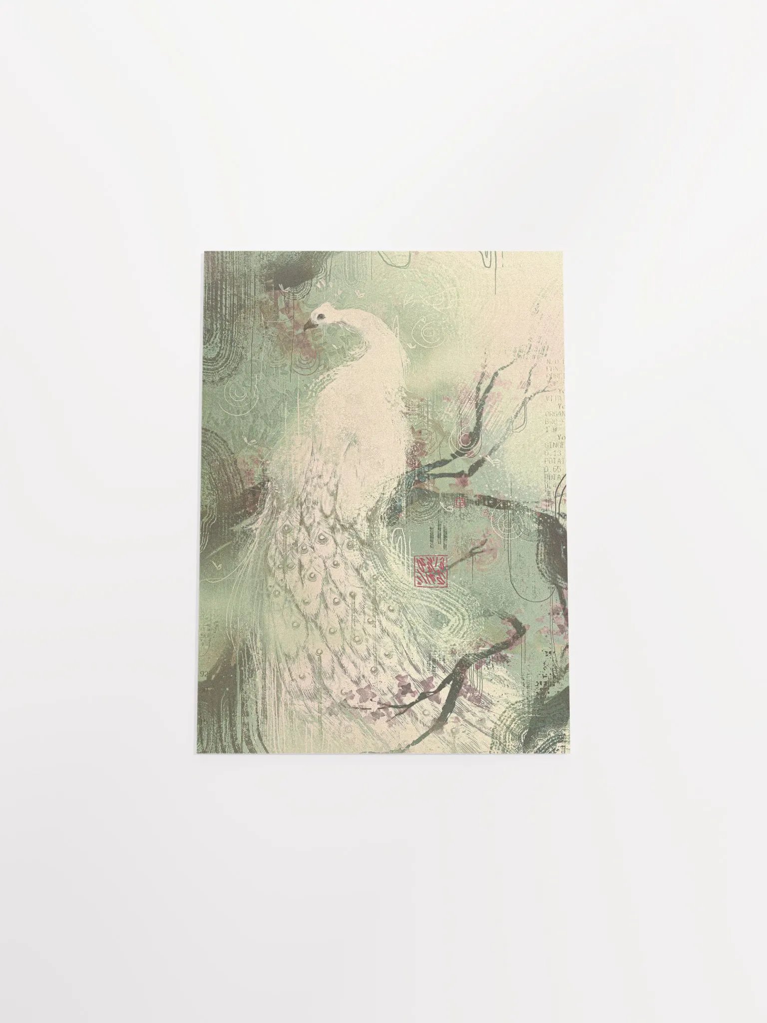 "Peacock" Print product image (4)