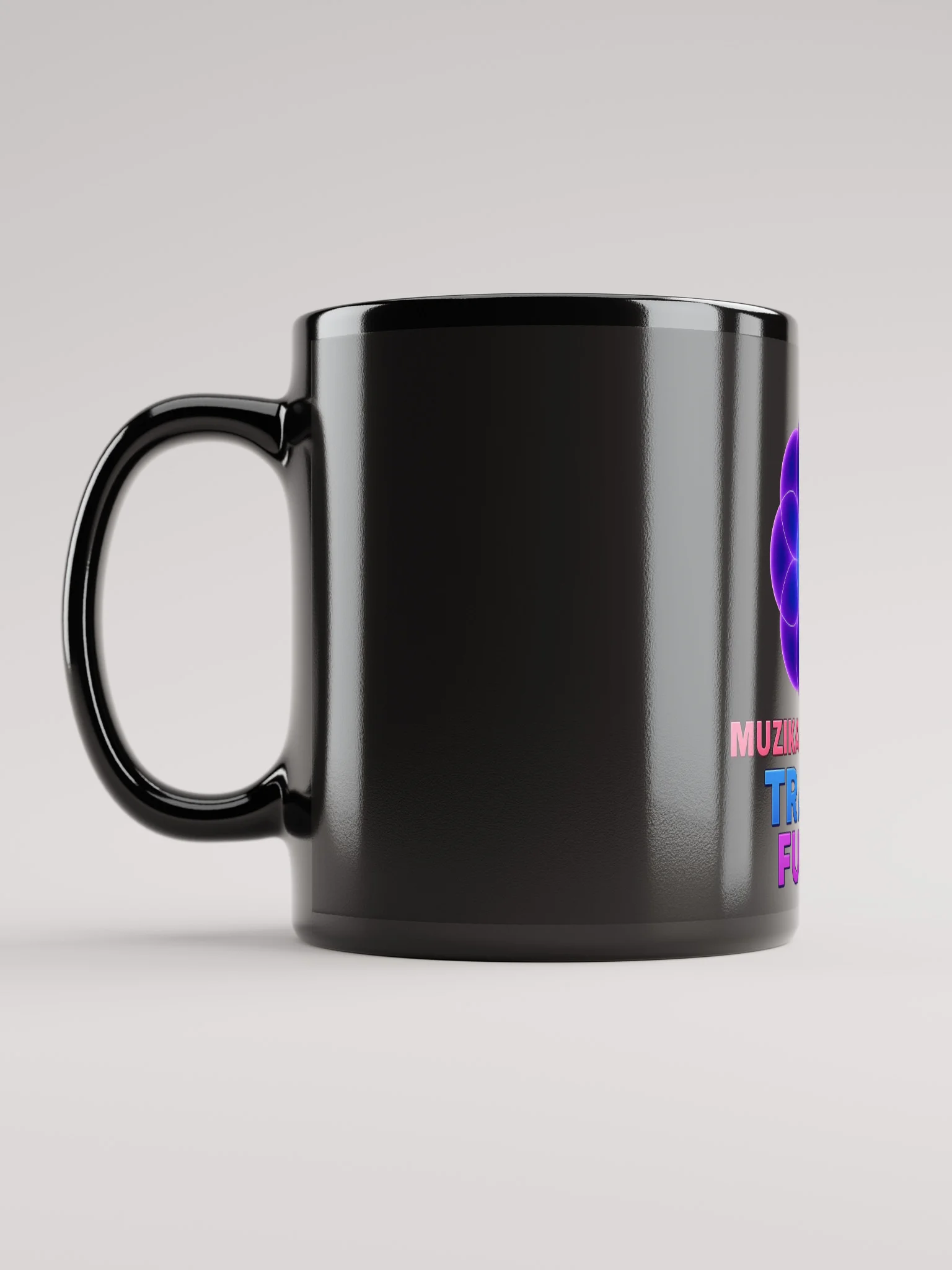 Trance Fusion Black Glossy Mug product image (6)