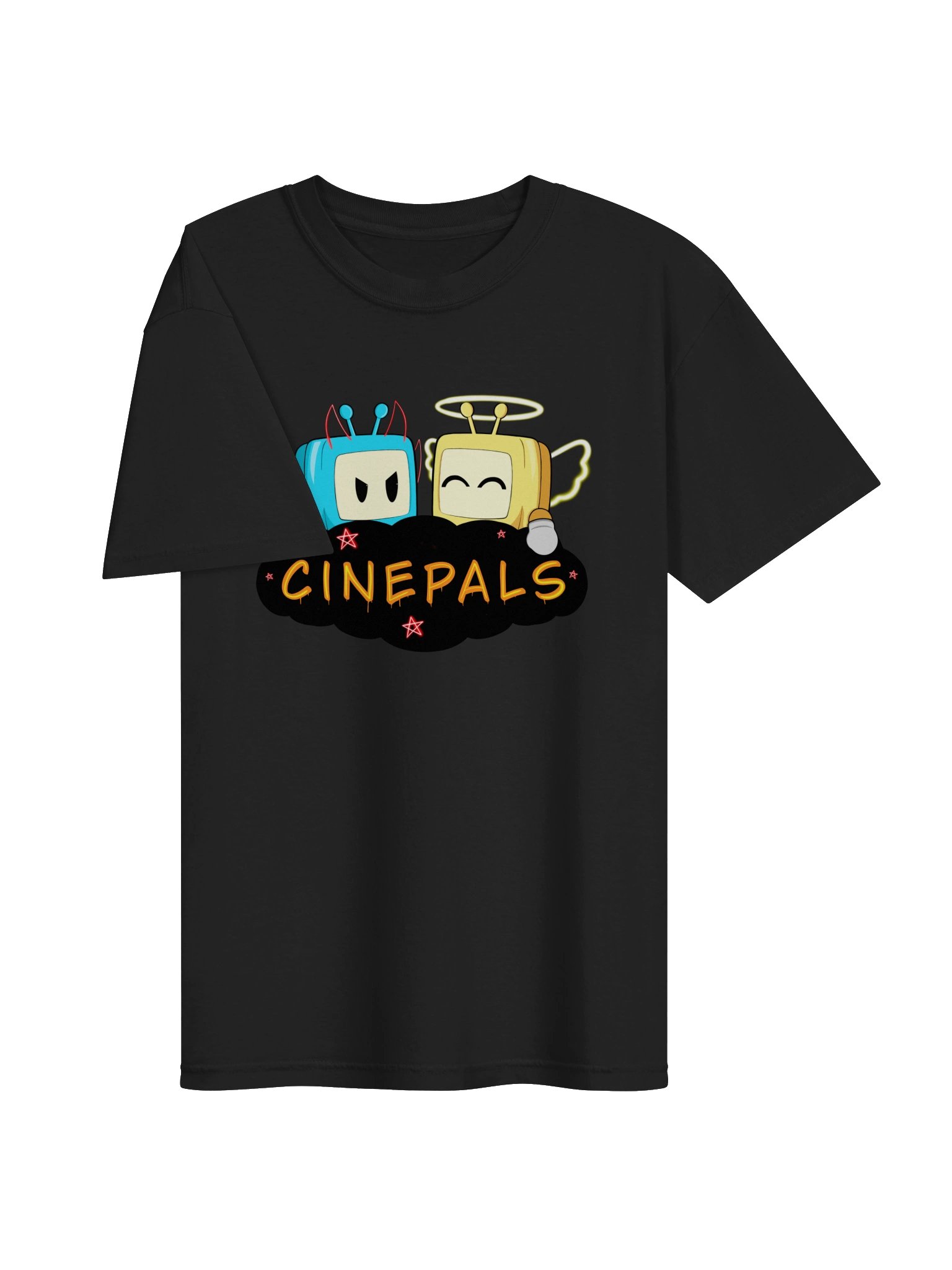 CINEPALS Angel & Devil Graphic Tee product image (3)