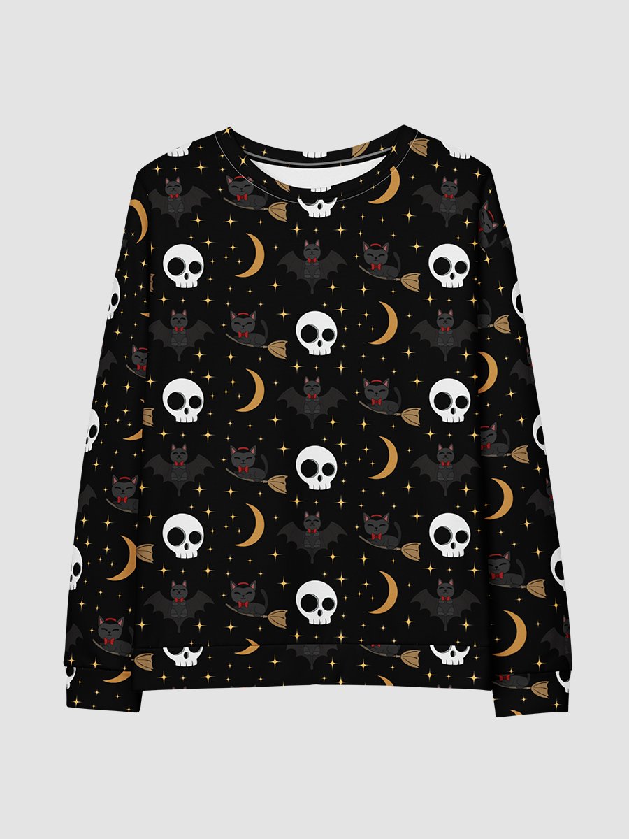 Feeny Loves Halloween Sweatshirt - Black product image (4)