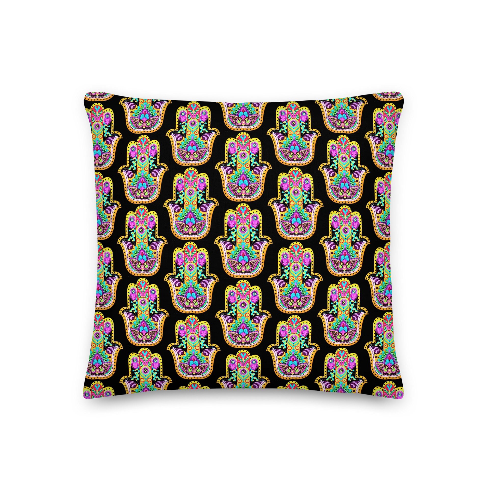 Radiant Hamsa Bloom - Pillow product image (1)