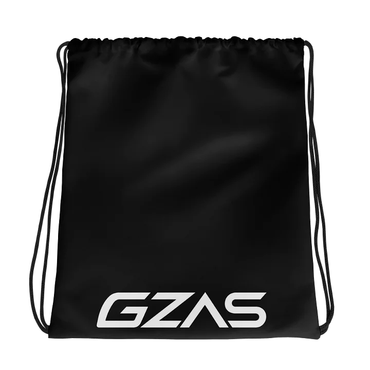 GZAS Drawstring Bag Black product image (1)
