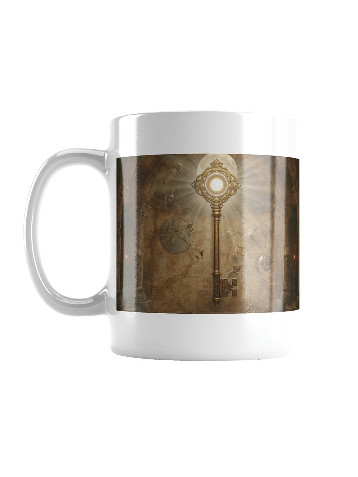 The Gatekeeper’s Key – Eternal Archive | Ceramic Mug product image (1)