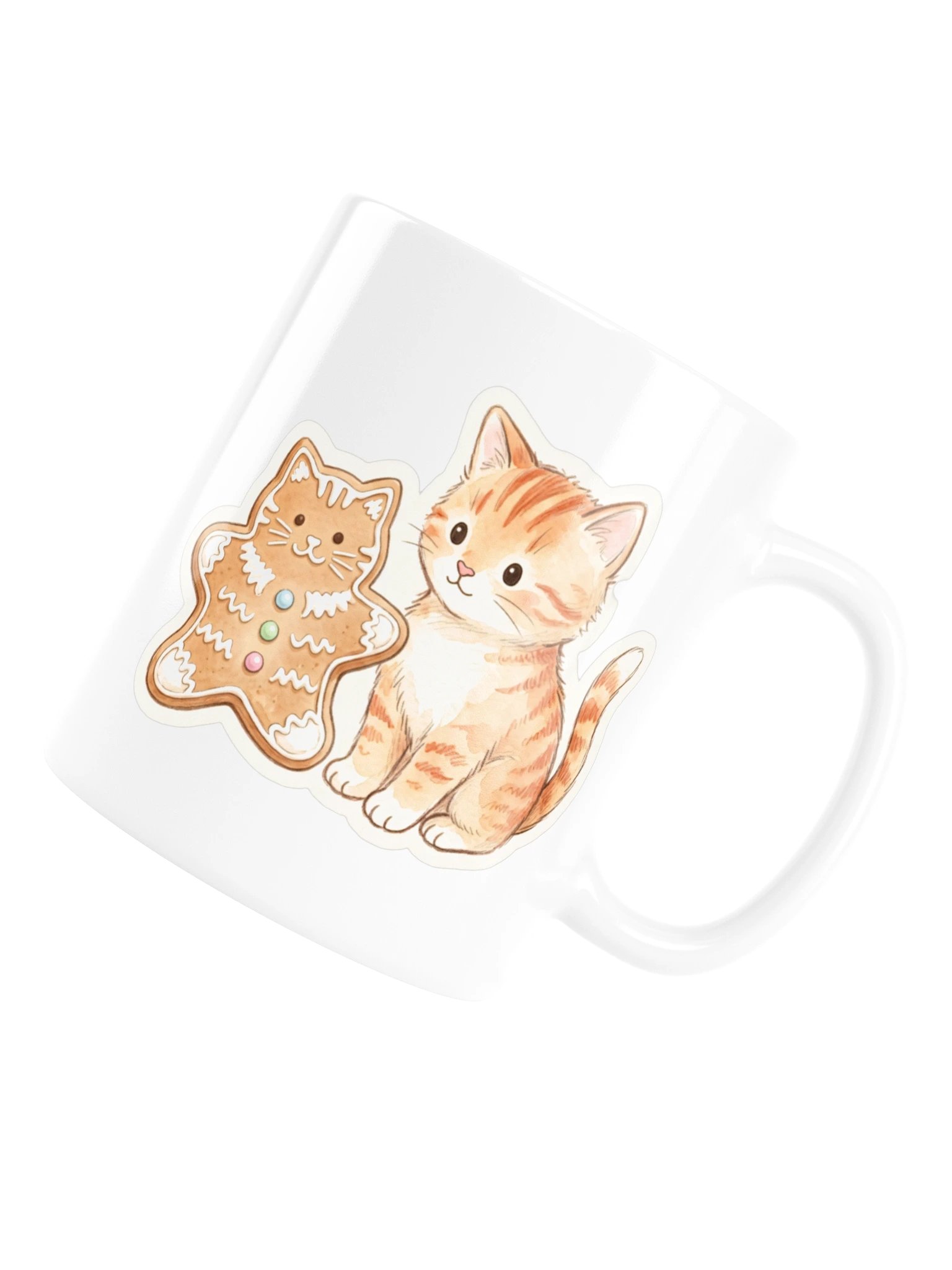 Gingerbread Kitten Mug product image (6)