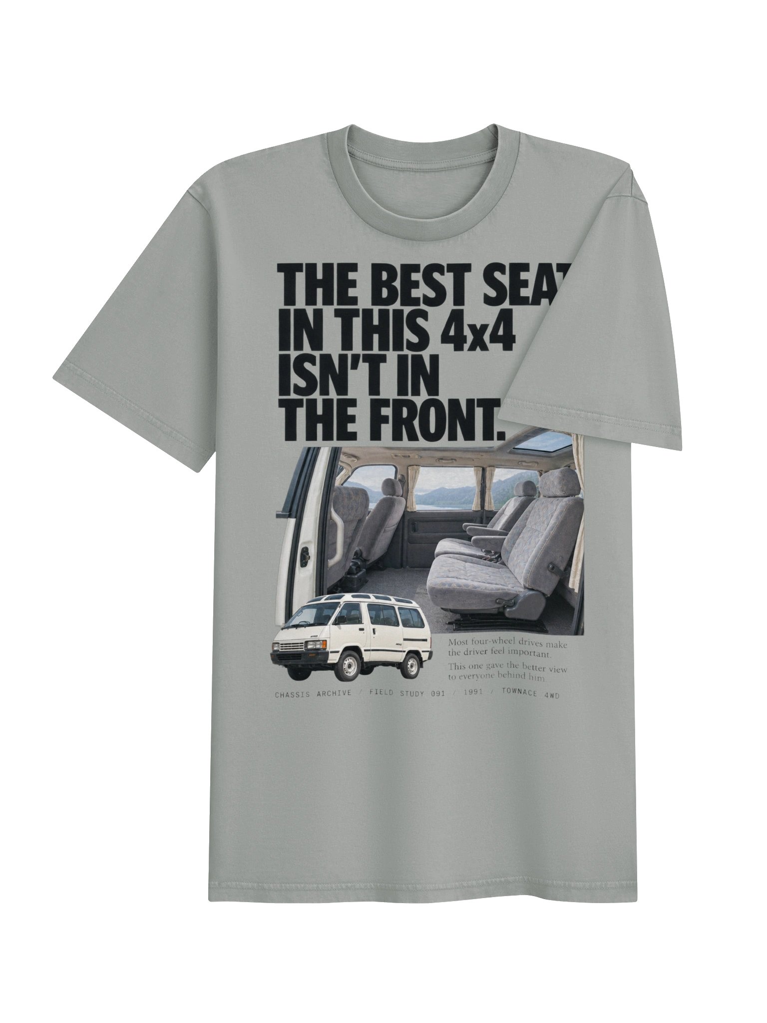 1991 TownAce 4WD: Back seat's nicer product image (16)
