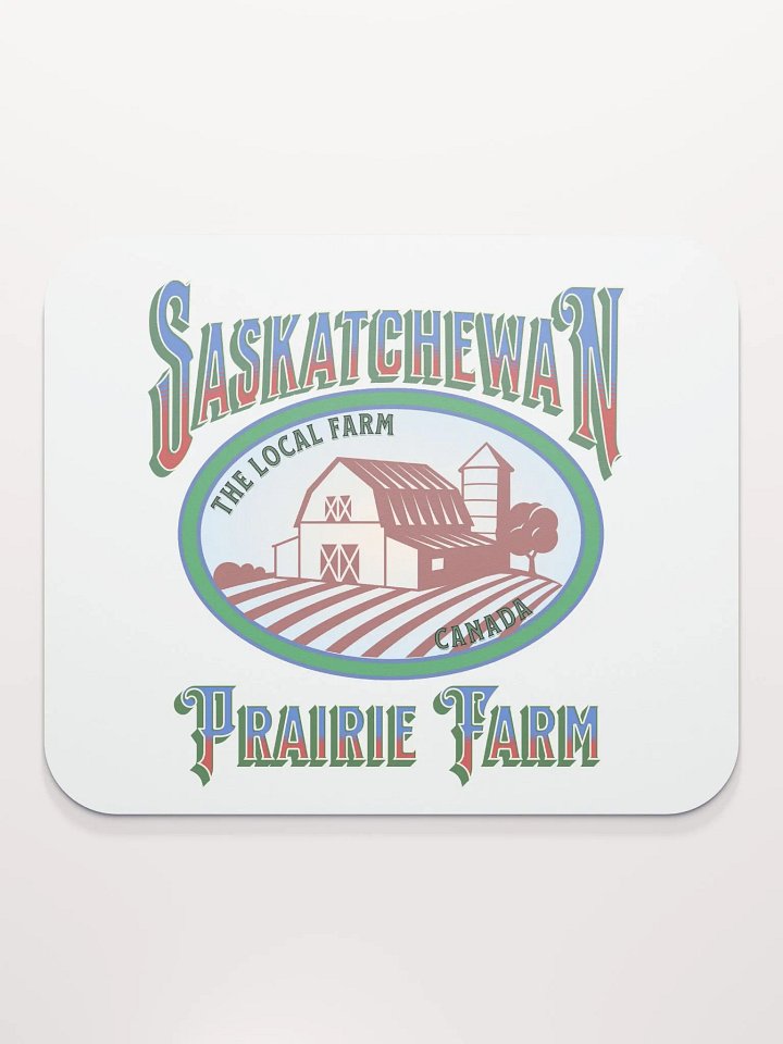 Saskatchewan Prairie Farm Mouse Pad product image (2)