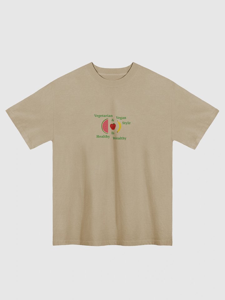 Fruitful Vegan Style Oversized Tee product image (1)