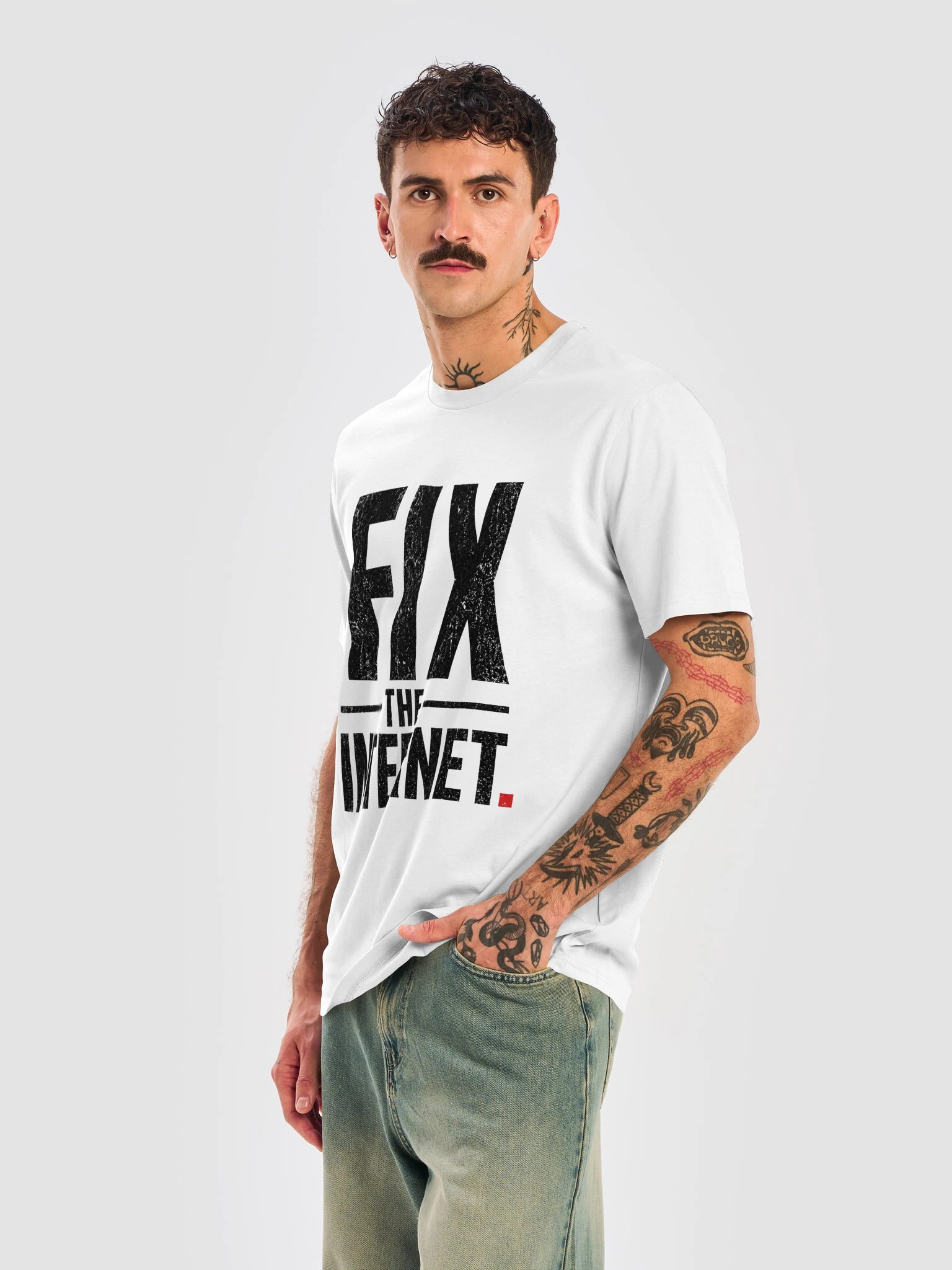 FIX THE INTERNET — Statement Tee product image (6)