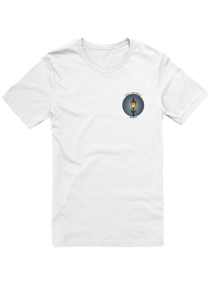 Eyes and Boots T-Shirt Bergen Lamp Logo Left Chest White product image (1)