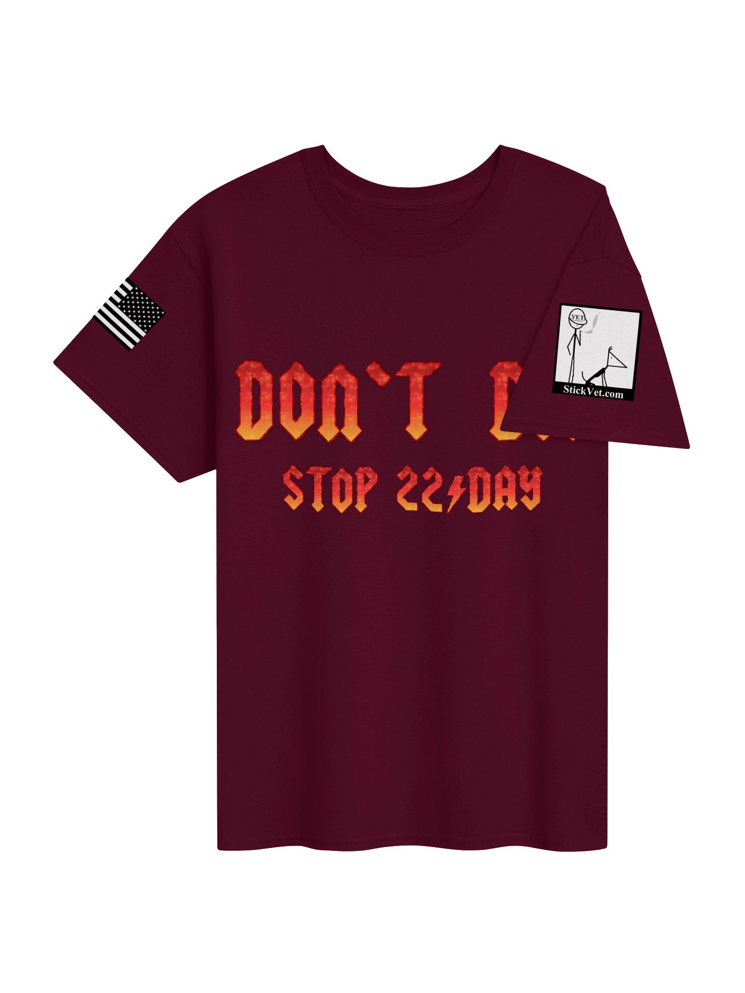 Don’t Die Stop 22/Day Shirt with Back product image (10)